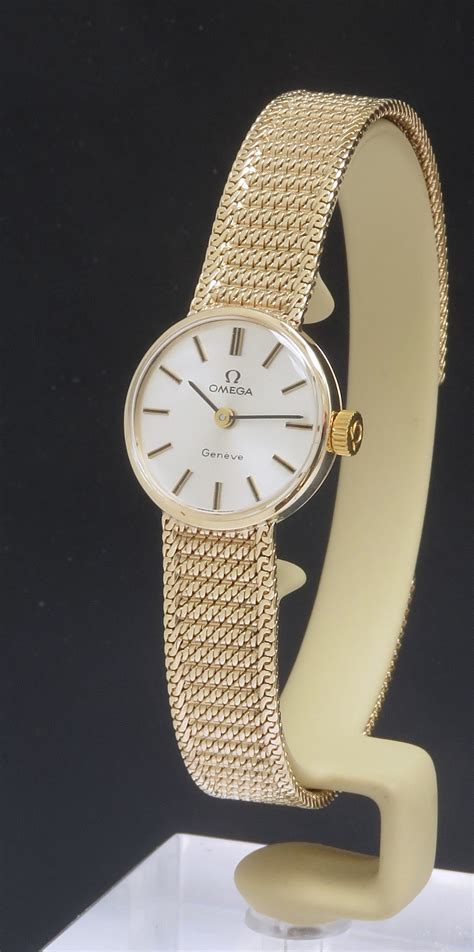 omega watches ladies gold|ladies solid 9ct gold watches.